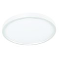 Afx Edge 12-in. Round LED Flush Mount, 5 CCT, White EGRF12LAJD3WH